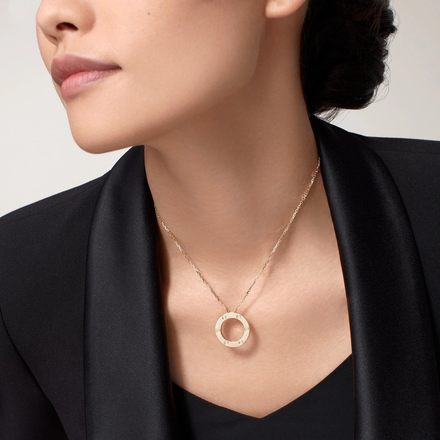 [Gaonasi Jewelry]LOVE NECKLACE 16MM