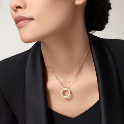 [Gaonasi Jewelry]LOVE NECKLACE 16MM
