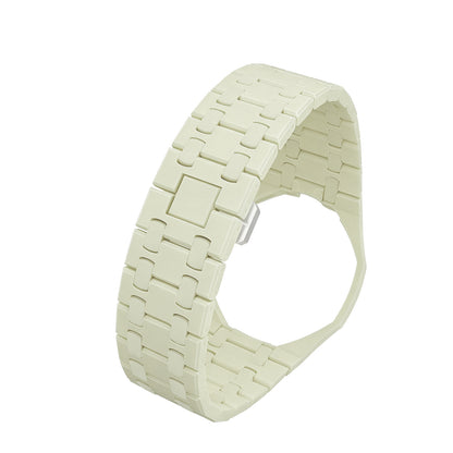 Oak Pop Exclusive Creamy Yellow Bioceramic Strap