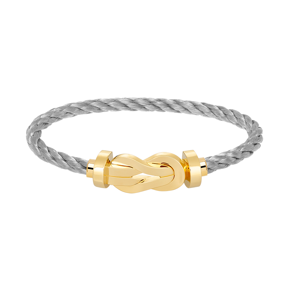 [Gaonasi]CHANCE LARGE 8 FIGURE BUCKLE NO DIAMOND BRACELET GOLD