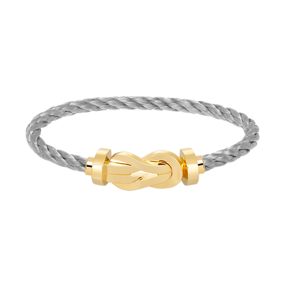 [Gaonasi]CHANCE LARGE 8 FIGURE BUCKLE NO DIAMOND BRACELET GOLD