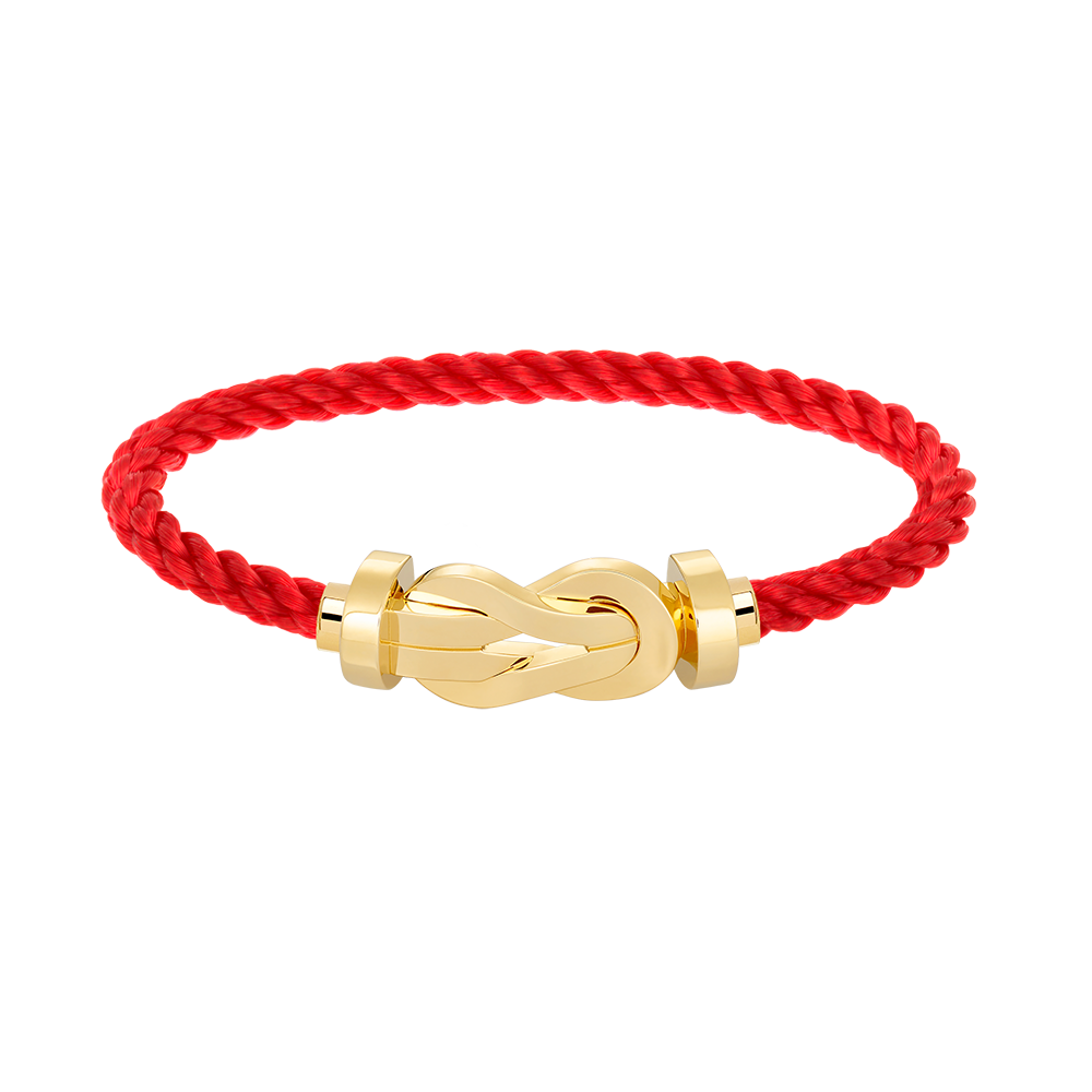 [Gaonasi]CHANCE LARGE 8 FIGURE BUCKLE NO DIAMOND BRACELET GOLD