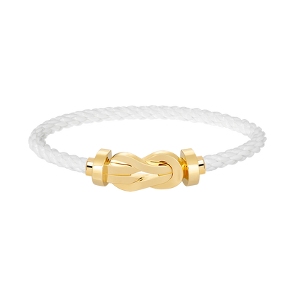 [Gaonasi]CHANCE LARGE 8 FIGURE BUCKLE NO DIAMOND BRACELET GOLD