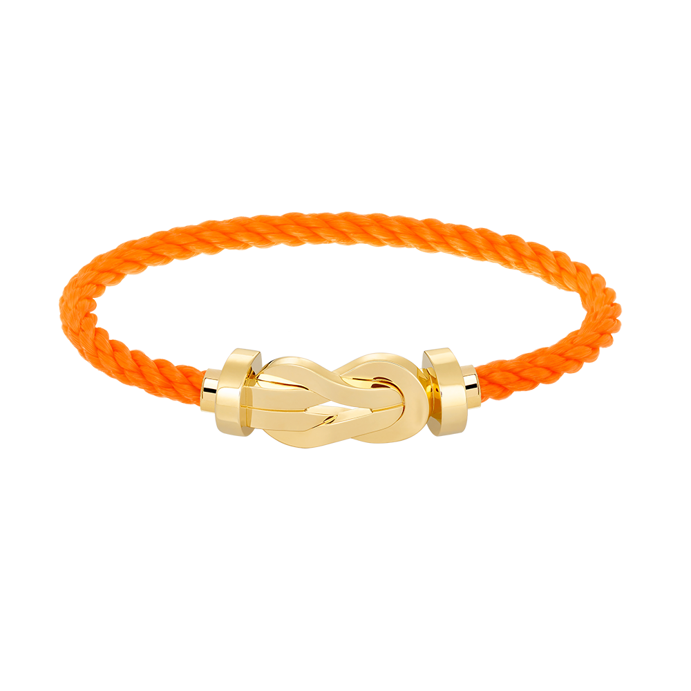 [Gaonasi]CHANCE LARGE 8 FIGURE BUCKLE NO DIAMOND BRACELET GOLD
