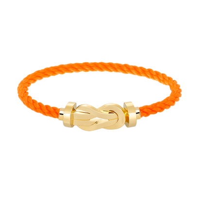 [Gaonasi]CHANCE LARGE 8 FIGURE BUCKLE NO DIAMOND BRACELET GOLD