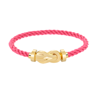 [Gaonasi]CHANCE LARGE 8 FIGURE BUCKLE NO DIAMOND BRACELET GOLD