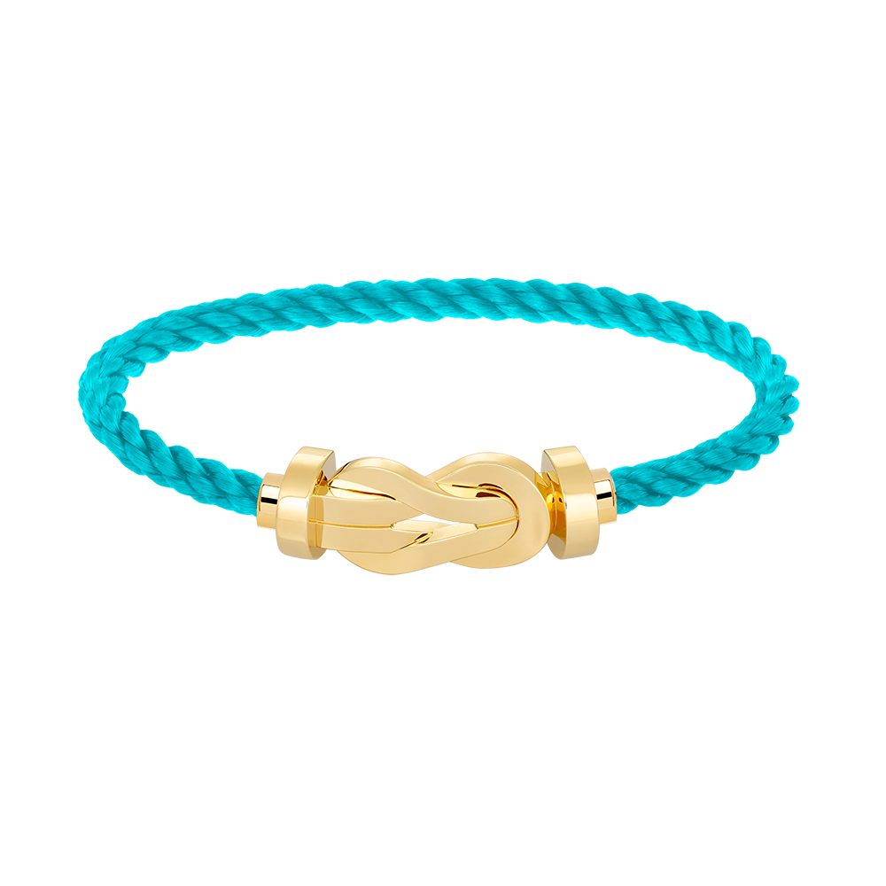 [Gaonasi]CHANCE LARGE 8 FIGURE BUCKLE NO DIAMOND BRACELET GOLD