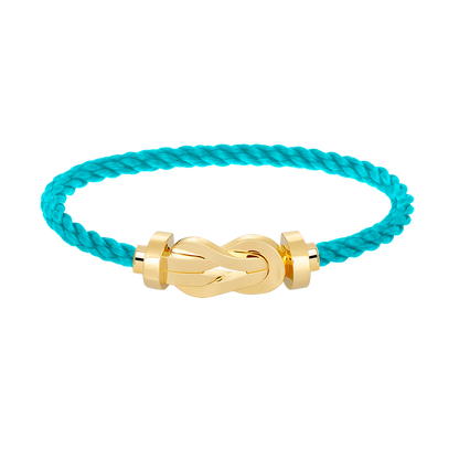 [Gaonasi]CHANCE LARGE 8 FIGURE BUCKLE NO DIAMOND BRACELET GOLD