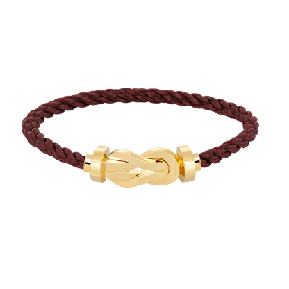 [Gaonasi]CHANCE LARGE 8 FIGURE BUCKLE NO DIAMOND BRACELET GOLD
