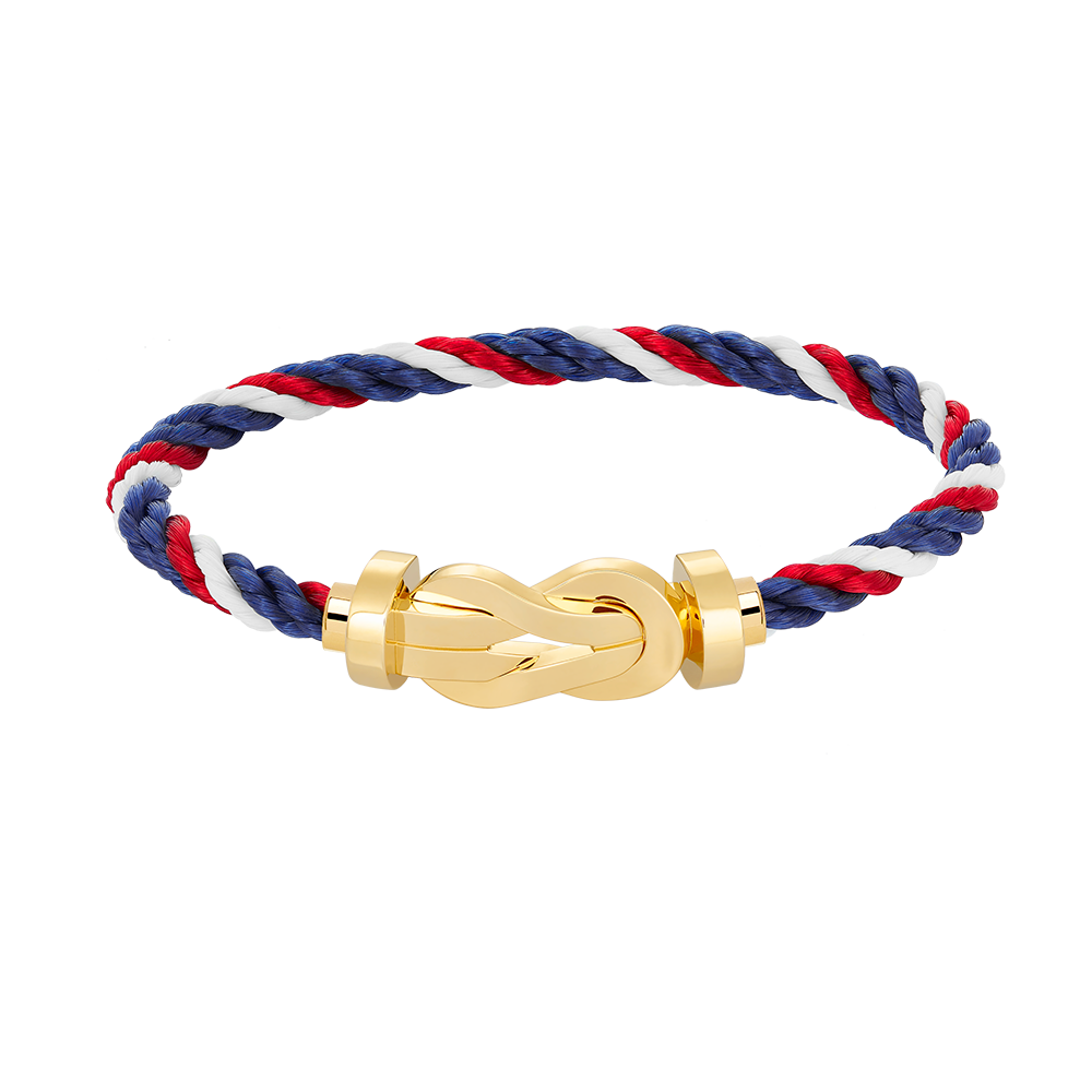 [Gaonasi]CHANCE LARGE 8 FIGURE BUCKLE NO DIAMOND BRACELET GOLD
