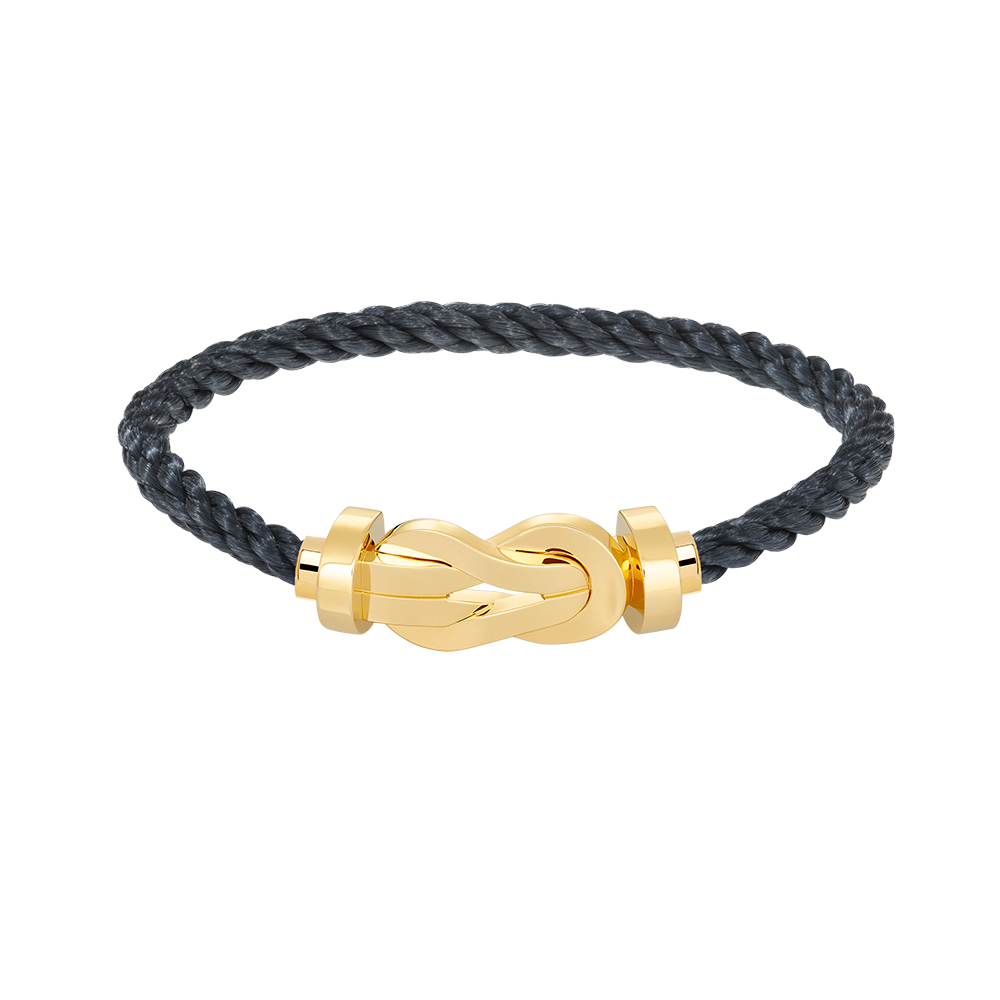 [Gaonasi]CHANCE LARGE 8 FIGURE BUCKLE NO DIAMOND BRACELET GOLD