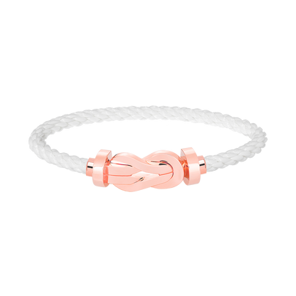 [Gaonasi]CHANCE LARGE 8 FIGURE BUCKLE NO DIAMOND BRACELET ROSE GOLD