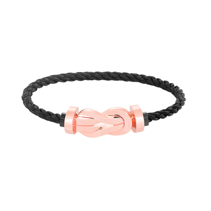 [Gaonasi]CHANCE LARGE 8 FIGURE BUCKLE NO DIAMOND BRACELET ROSE GOLD