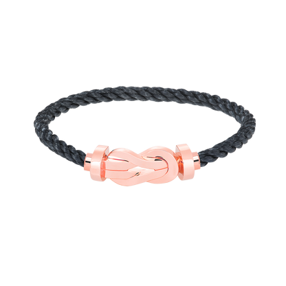 [Gaonasi]CHANCE LARGE 8 FIGURE BUCKLE NO DIAMOND BRACELET ROSE GOLD
