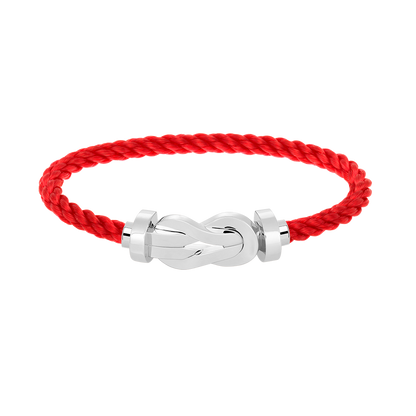 [Gaonasi]CHANCE LARGE 8 FIGURE BUCKLE NO DIAMOND BRACELET SILVER