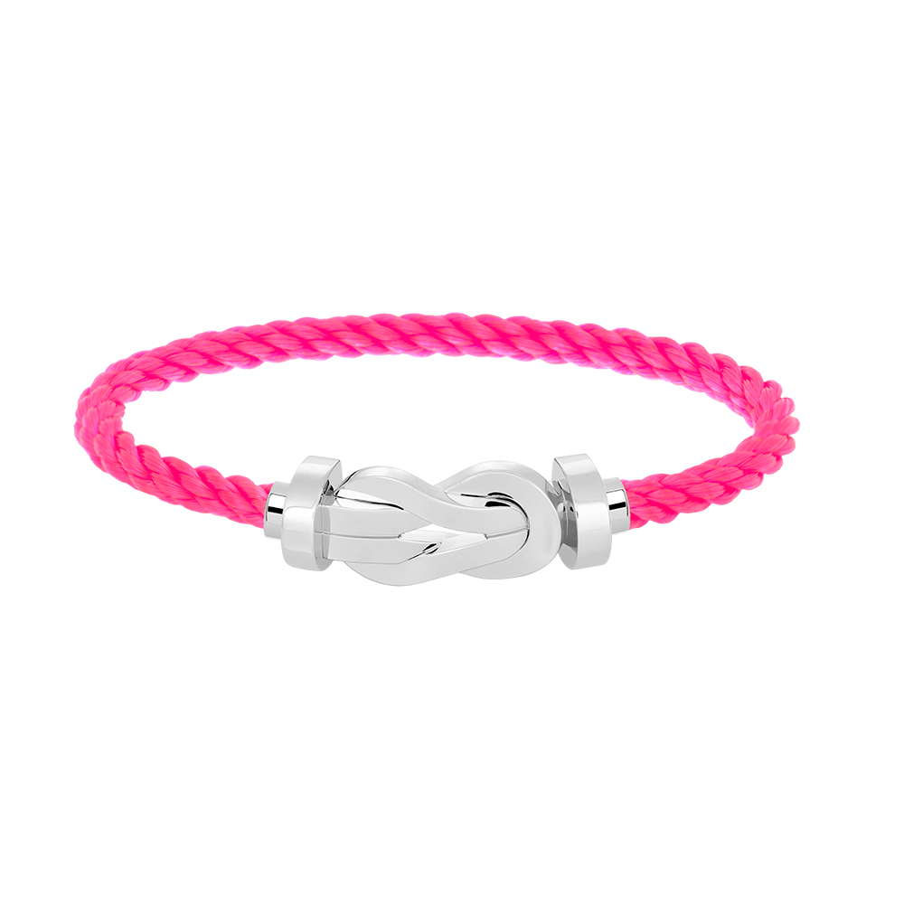 [Gaonasi]CHANCE LARGE 8 FIGURE BUCKLE NO DIAMOND BRACELET SILVER