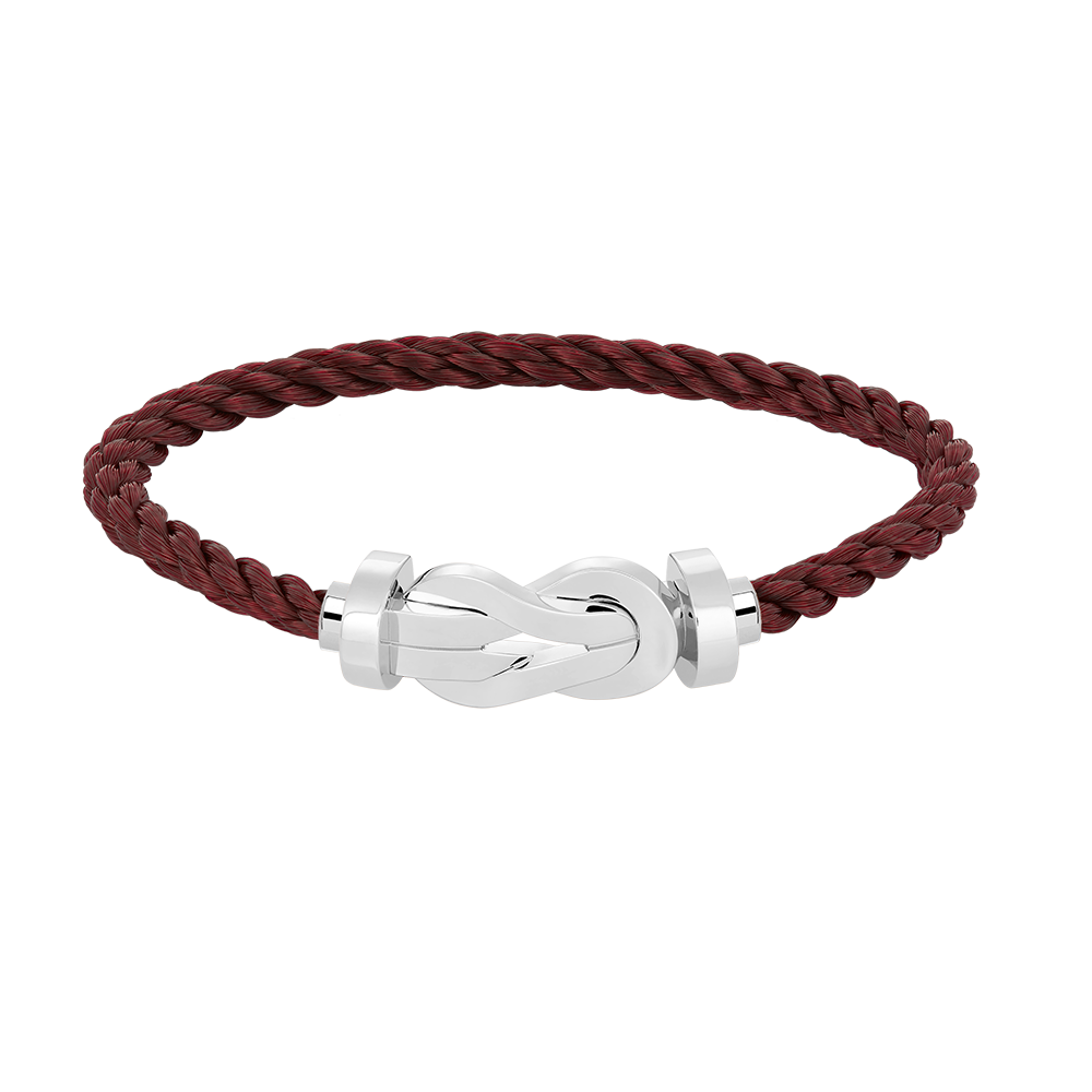 [Gaonasi]CHANCE LARGE 8 FIGURE BUCKLE NO DIAMOND BRACELET SILVER