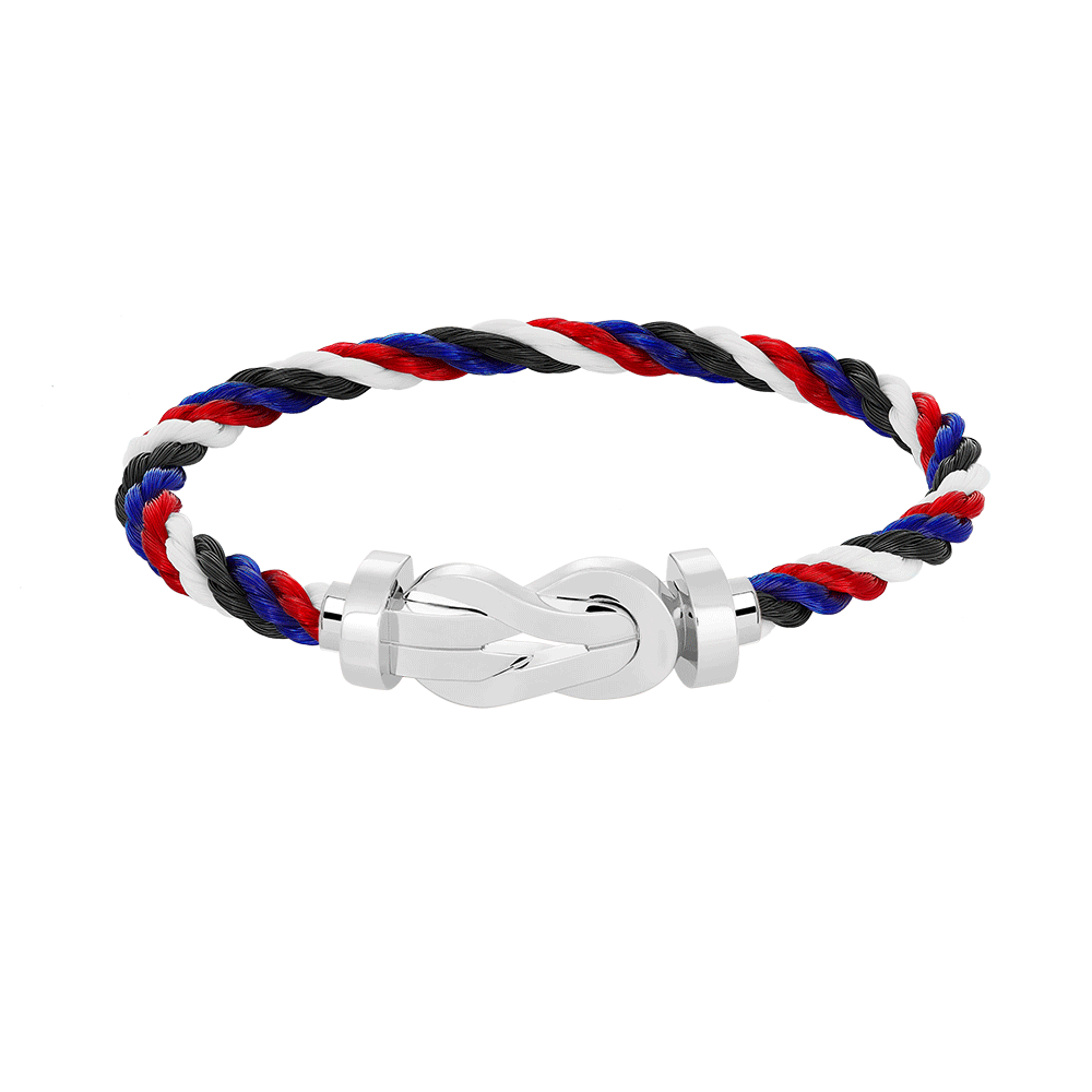 [Gaonasi]CHANCE LARGE 8 FIGURE BUCKLE NO DIAMOND BRACELET SILVER