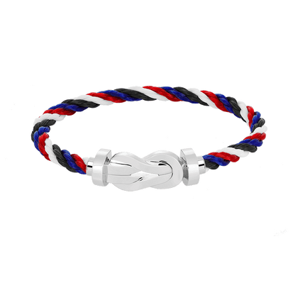 [Gaonasi]CHANCE LARGE 8 FIGURE BUCKLE NO DIAMOND BRACELET SILVER