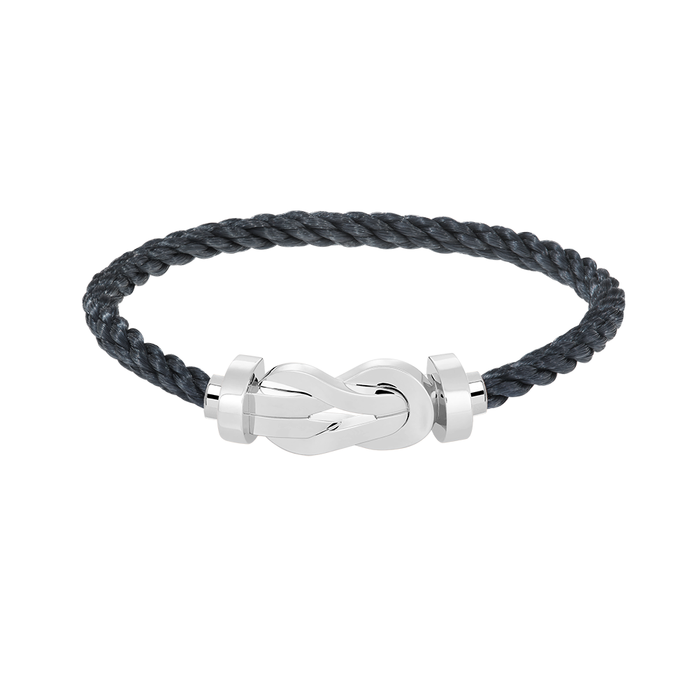 [Gaonasi]CHANCE LARGE 8 FIGURE BUCKLE NO DIAMOND BRACELET SILVER