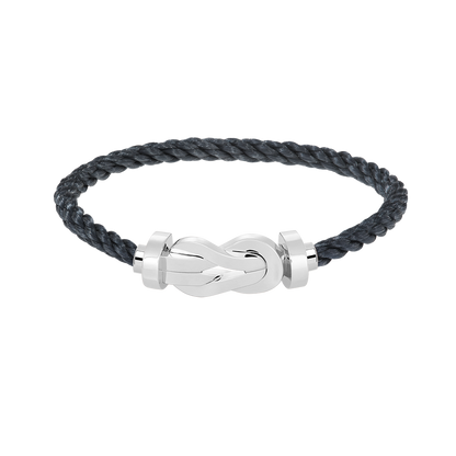 [Gaonasi]CHANCE LARGE 8 FIGURE BUCKLE NO DIAMOND BRACELET SILVER