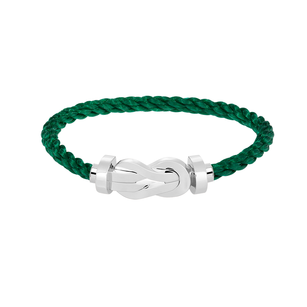 [Gaonasi]CHANCE LARGE 8 FIGURE BUCKLE NO DIAMOND BRACELET SILVER