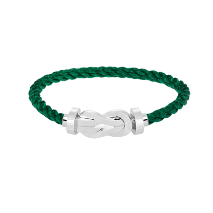 [Gaonasi]CHANCE LARGE 8 FIGURE BUCKLE NO DIAMOND BRACELET SILVER