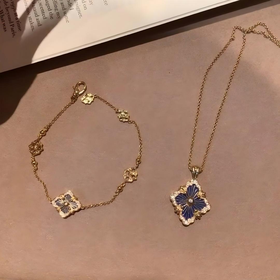 [Cadisa JEWELRY] OPERA TULLE ENAMEL BRACELET