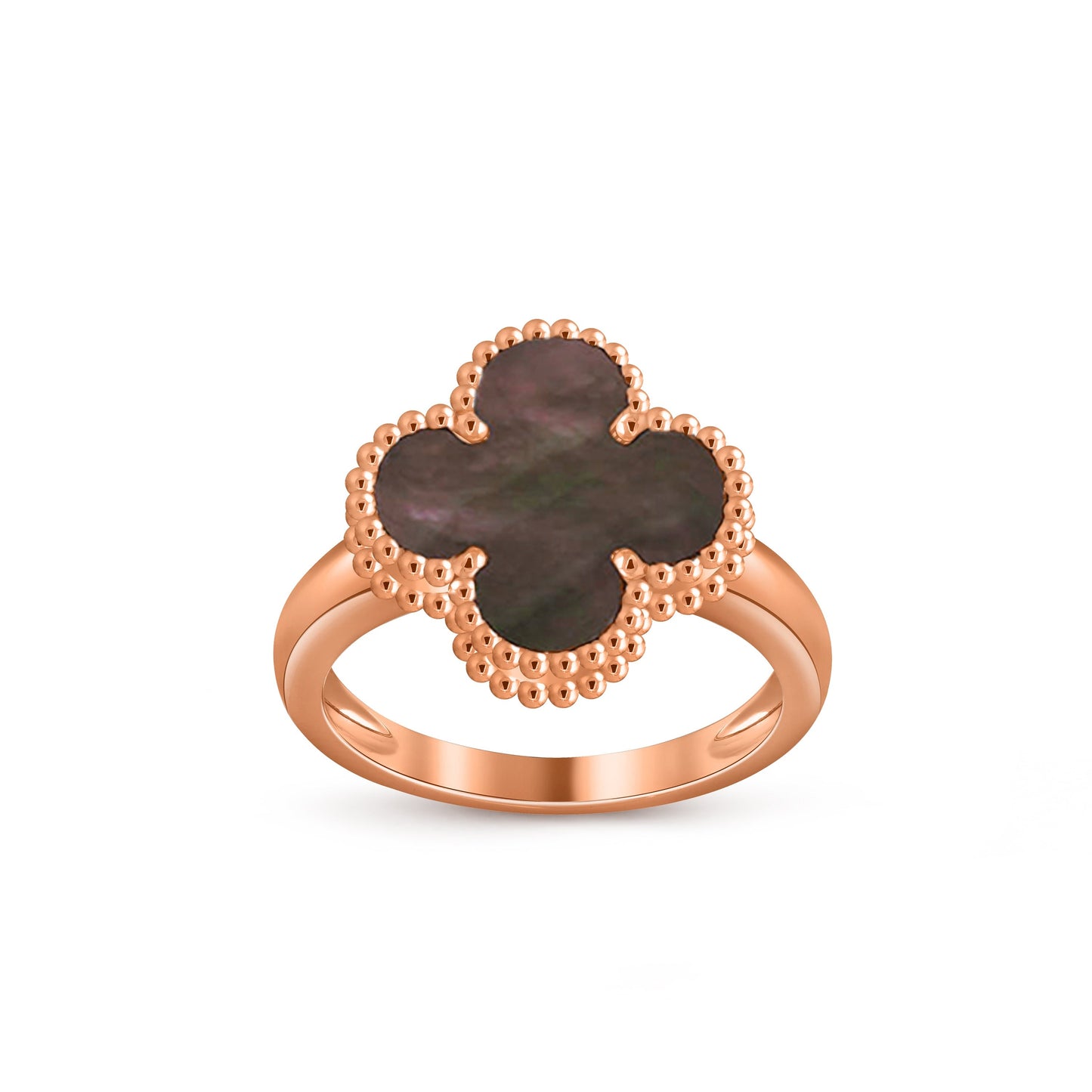 [Gaonasi]CLOVER RING ROSE GOLD COLLECTION