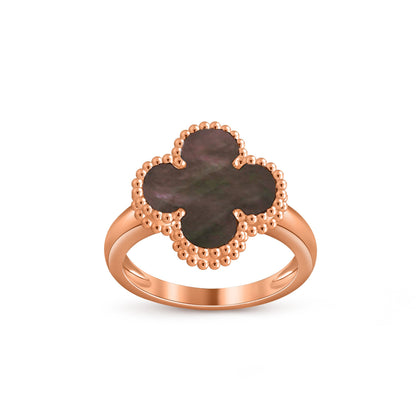 [Gaonasi]CLOVER RING ROSE GOLD COLLECTION