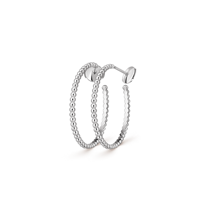 [GAONASI] SMOOTH BEAD STUD EARRINGS