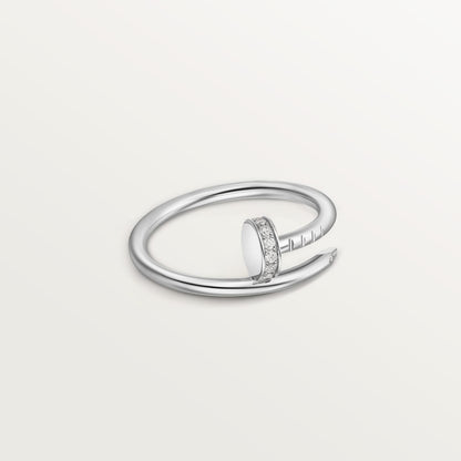 [Gaonasi Jewelry]JUSTE 1.8MM HALF DIAMOND RING