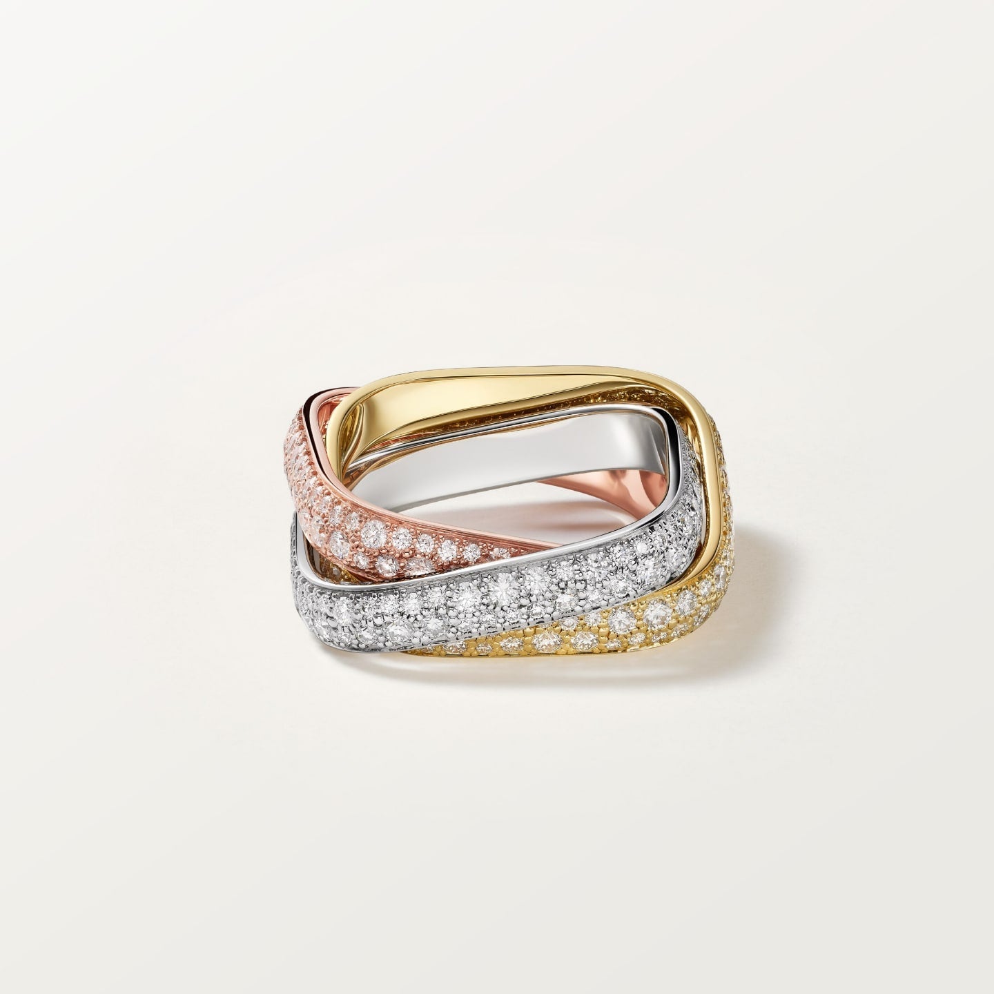 [Gaonasi Jewelry]TRINITY 3.5MM CUSHION RING COLLECTION