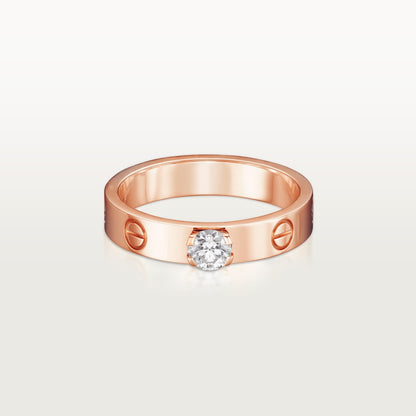 [Gaonasi Jewelry]LOVE RING 3.6MM 1 BIG DIAMOND