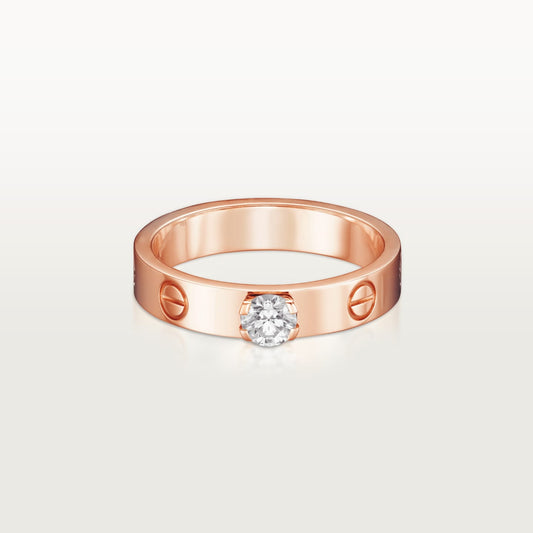 [Gaonasi Jewelry]LOVE RING 3.6MM 1 BIG DIAMOND