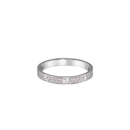 [Gaonasi Jewelry]LOVE RING 2.65MM DIAMOND