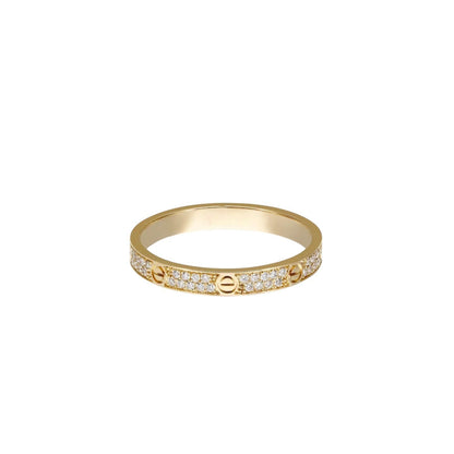 [Gaonasi Jewelry]LOVE RING 2.65MM DIAMOND