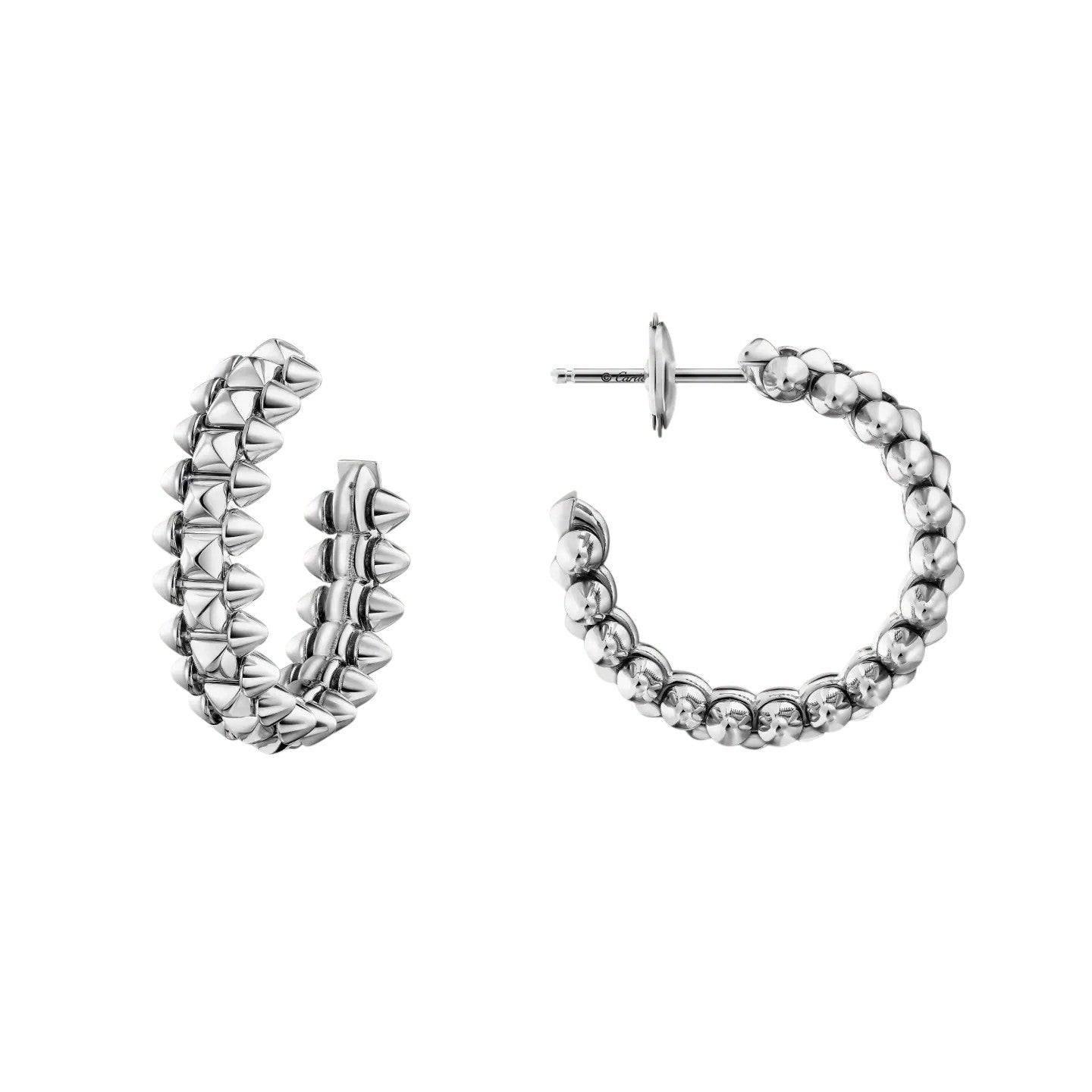 [Gaonasi Jewelry]CLASH SMALL HOOP EARRINGS