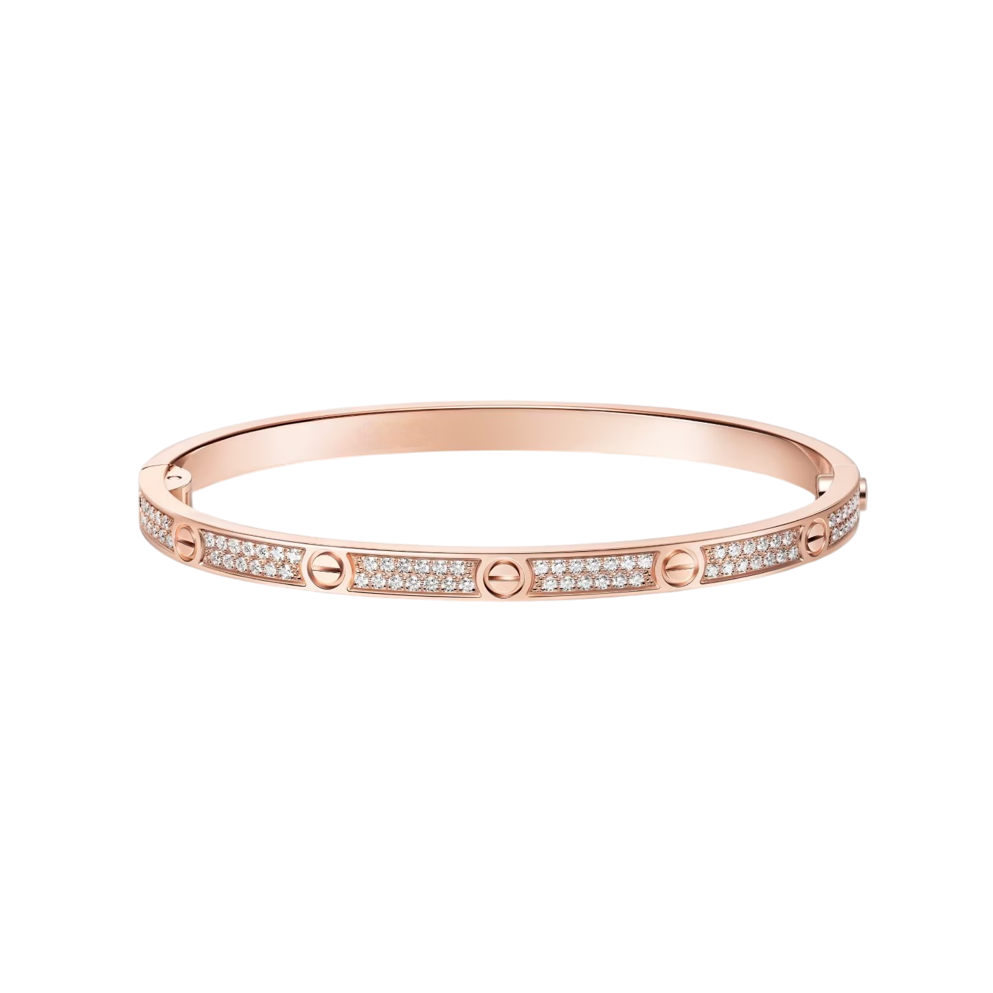 [Gaonasi Jewelry]LOVE BRACELET 3.65MM DIAMOND-PAVED