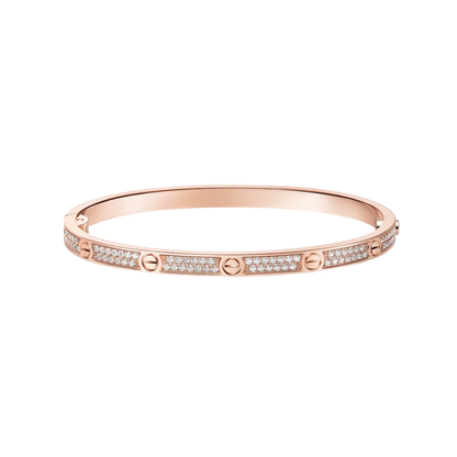 [Gaonasi Jewelry]LOVE BRACELET 3.65MM DIAMOND-PAVED