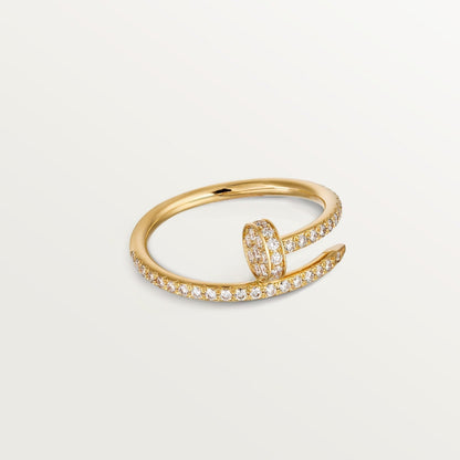 [Gaonasi Jewelry]JUSTE 1.8MM FULL DIAMOND RING