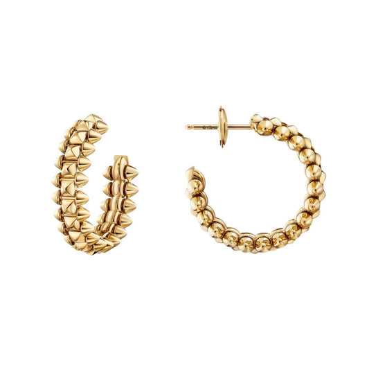 [Gaonasi Jewelry]CLASH SMALL HOOP EARRINGS