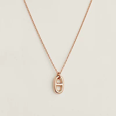 [Gaonasi]HM PIG NOSE NECKLACE