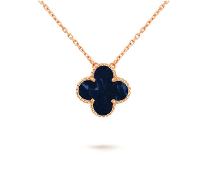 [Gaonasi]CLOVER 15MM SINGLE FLOWER NECKLACE COLLECTION