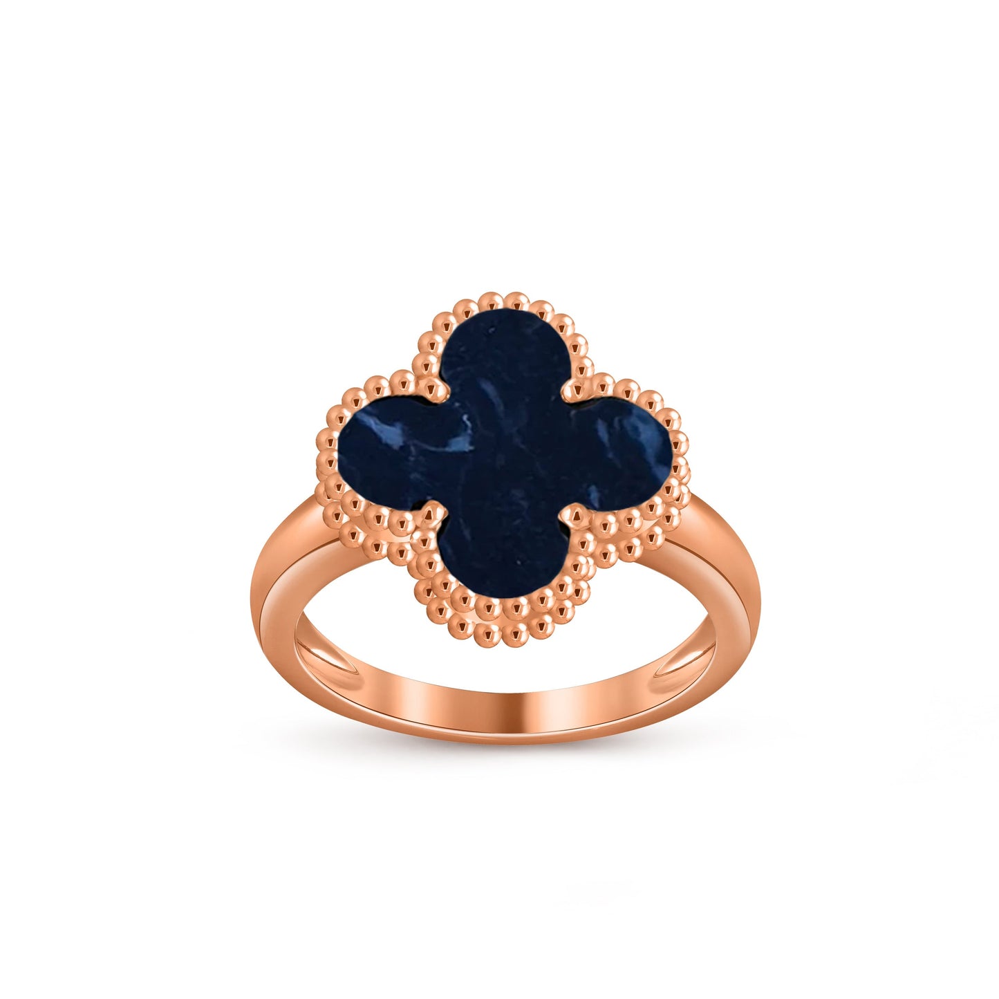 [Gaonasi]CLOVER RING ROSE GOLD COLLECTION