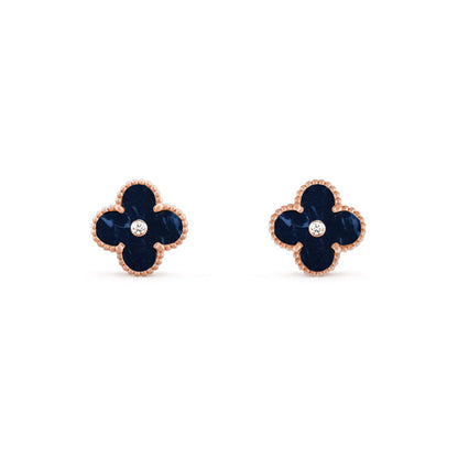 [Gaonasi]CLOVER  15MM DIAMOND EARRINGS COLLECTION