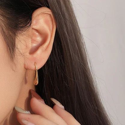 [Gaonasi]Tina Gold Earrings