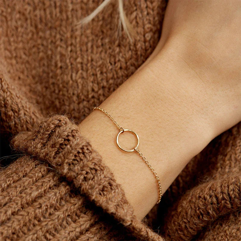 [Gaonasi]Dalia Gold Hoop Bracelet