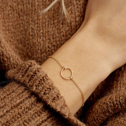 [Gaonasi]Dalia Gold Hoop Bracelet