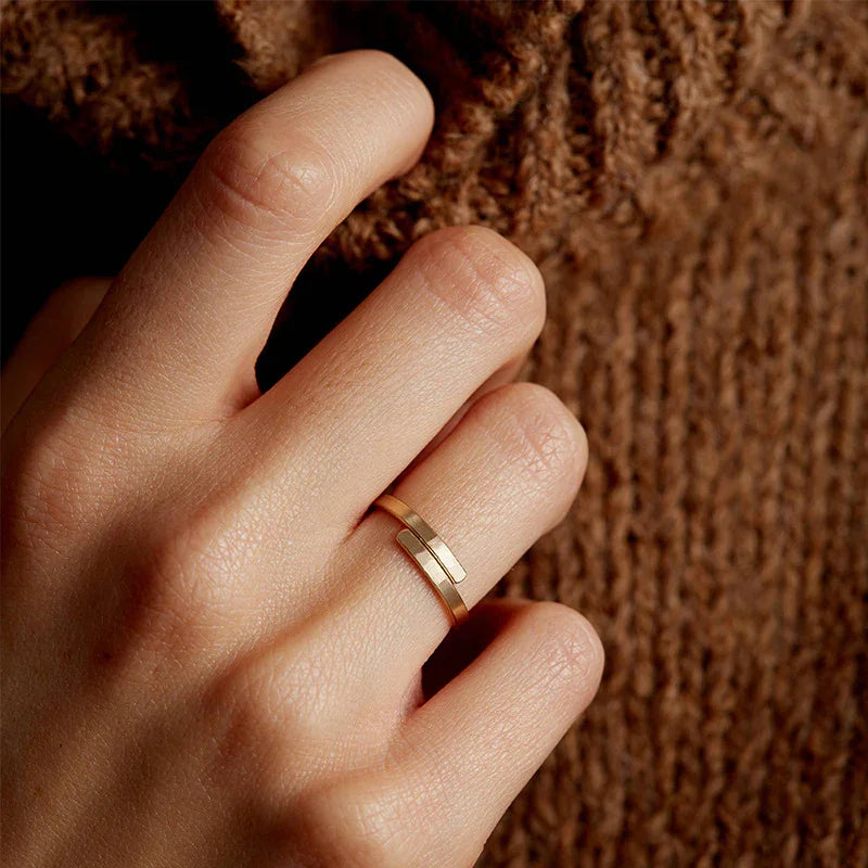 [Gaonasi]Primme Gold Ring